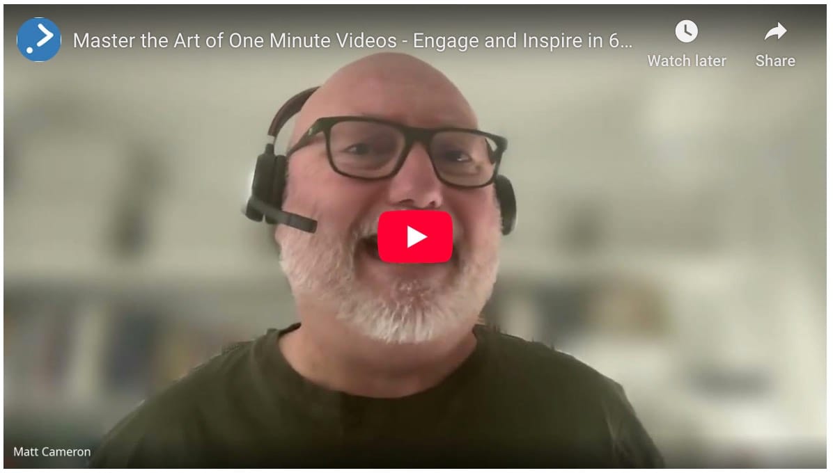 Create one-minute videos people actually want to watch