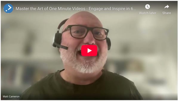 Create one-minute videos people actually want to watch