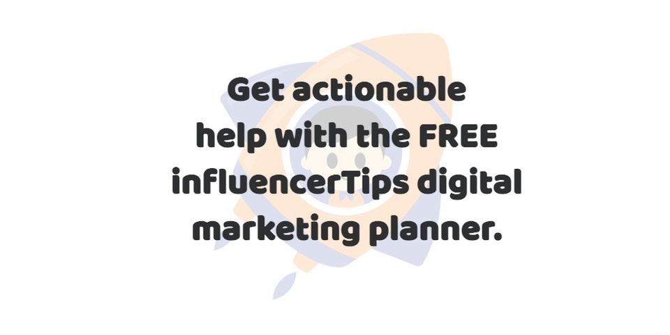 Free digital marketing planner